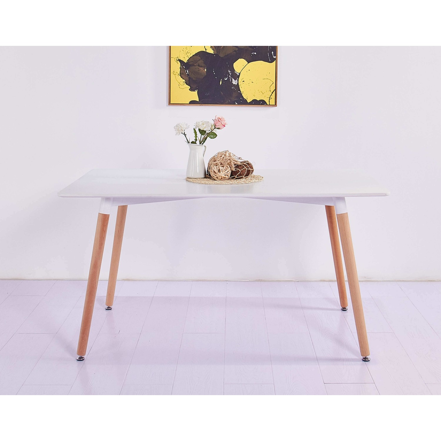 Mesa de comedor Fox rectangular de 160cm