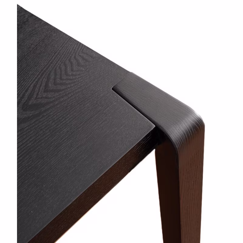 Table à manger rectangulaire en bois Inmod