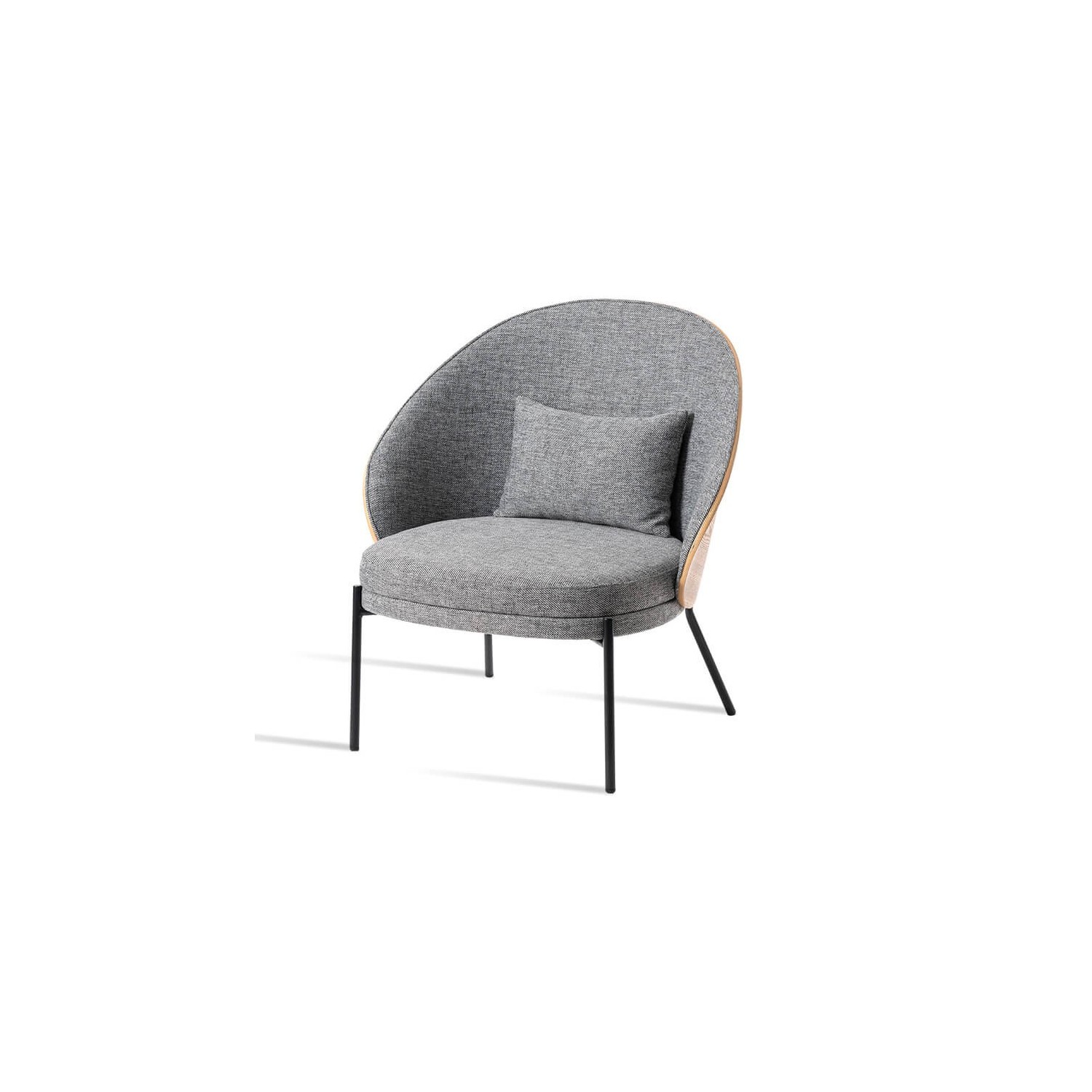 Nordic Earth fauteuil met katoenen kussen