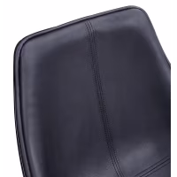 Sedia Olaan rivestita in similpelle