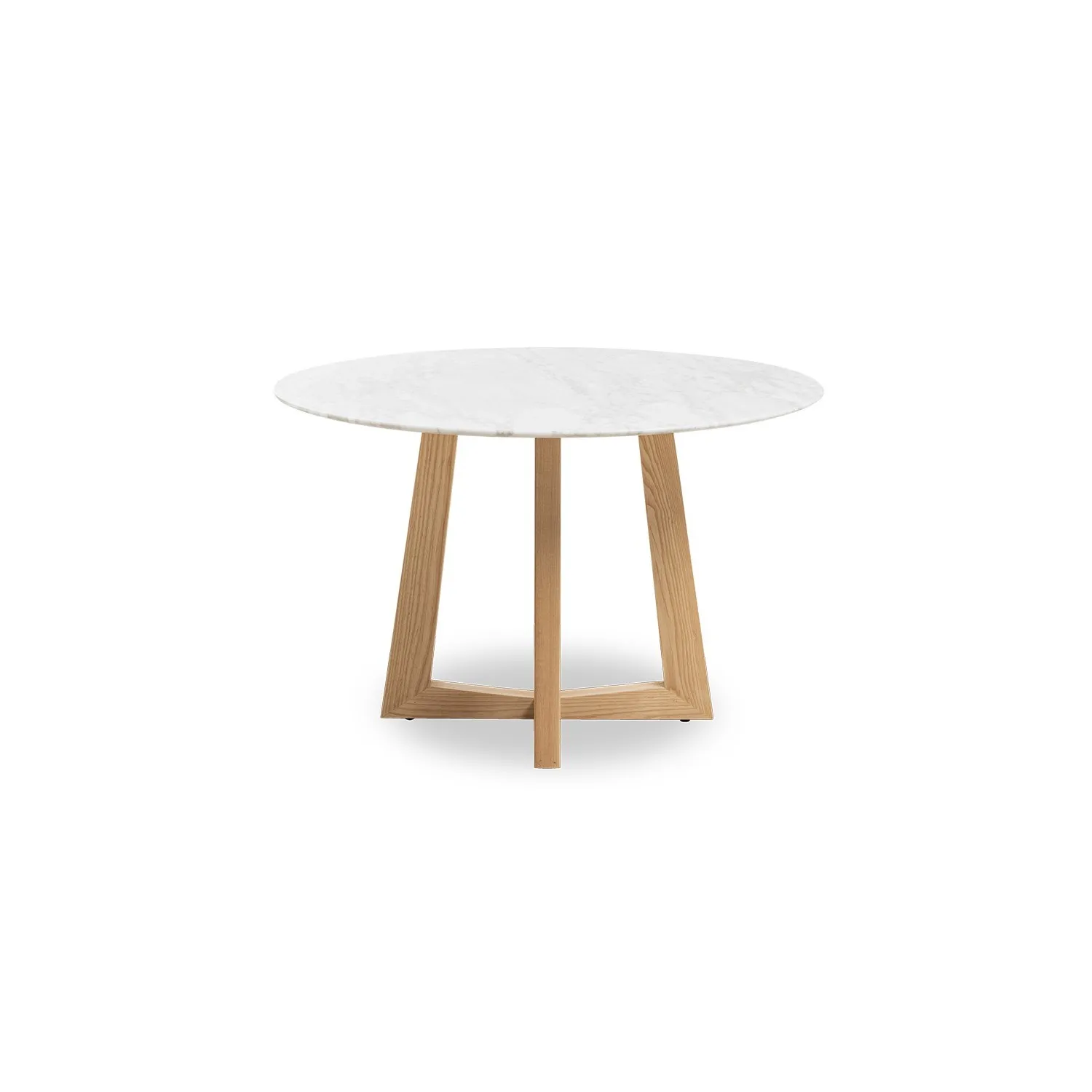 Dream dining table in Carrara marble 115cm