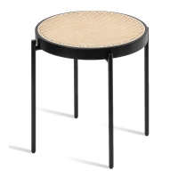 North Beistelltisch aus Rattan 50 cm
