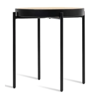 Stolik pomocniczy North w rattan, 50cm