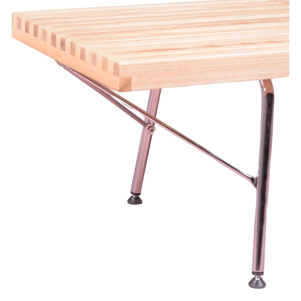 Panca vintage Nelhouse in frassino naturale