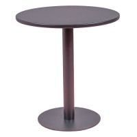 Table de bar ronde en acier Seville
