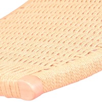 Poltroncina Nordic Forest in legno di faggio e corda naturale