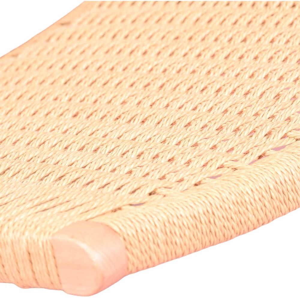 Poltroncina Nordic Forest in legno di faggio e corda naturale