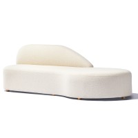 Sofá de diseño Mozart en tejido bouclé