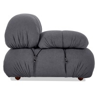 Laurel 2-piece modular sofa with armrests