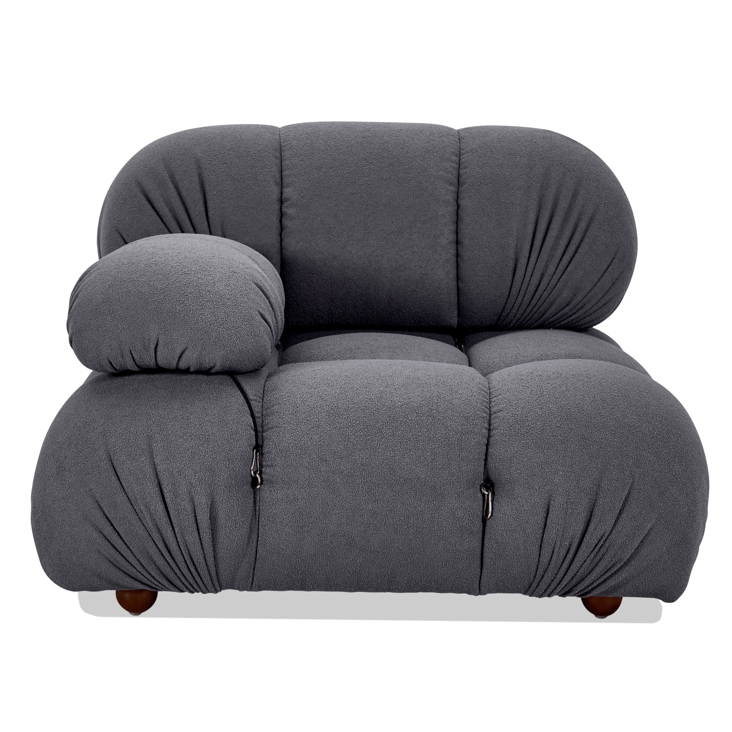 Zweiteiliges modulares Sofa Laurel mit Armlehnen