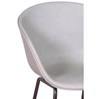 Denver Upholstered Chair in Leatherette