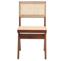 Réplique de la chaise Chandigarh du designer Pierre Jeanneret 