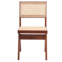 Replica della sedia Chandigarh del designer Pierre Jeanneret 