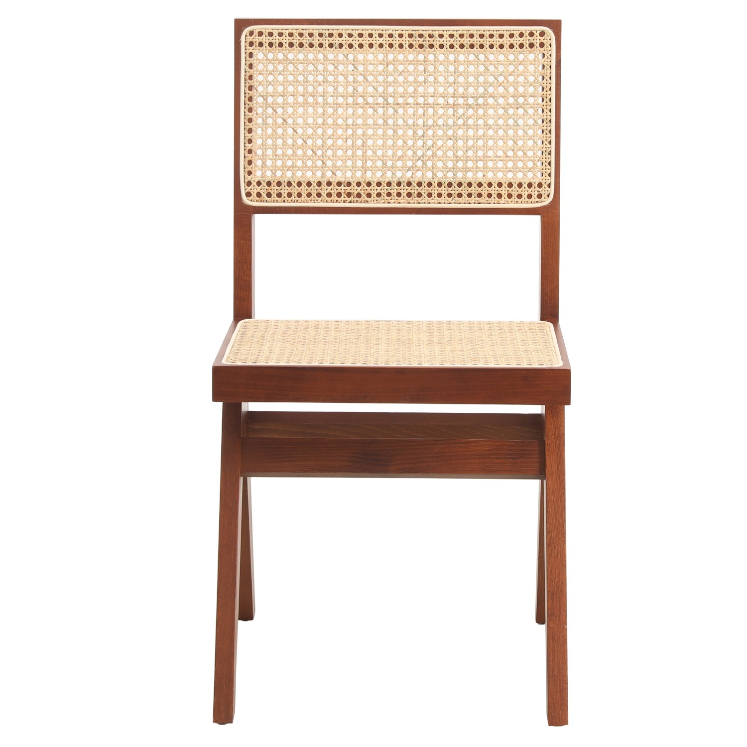 Replica della sedia Chandigarh del designer Pierre Jeanneret 