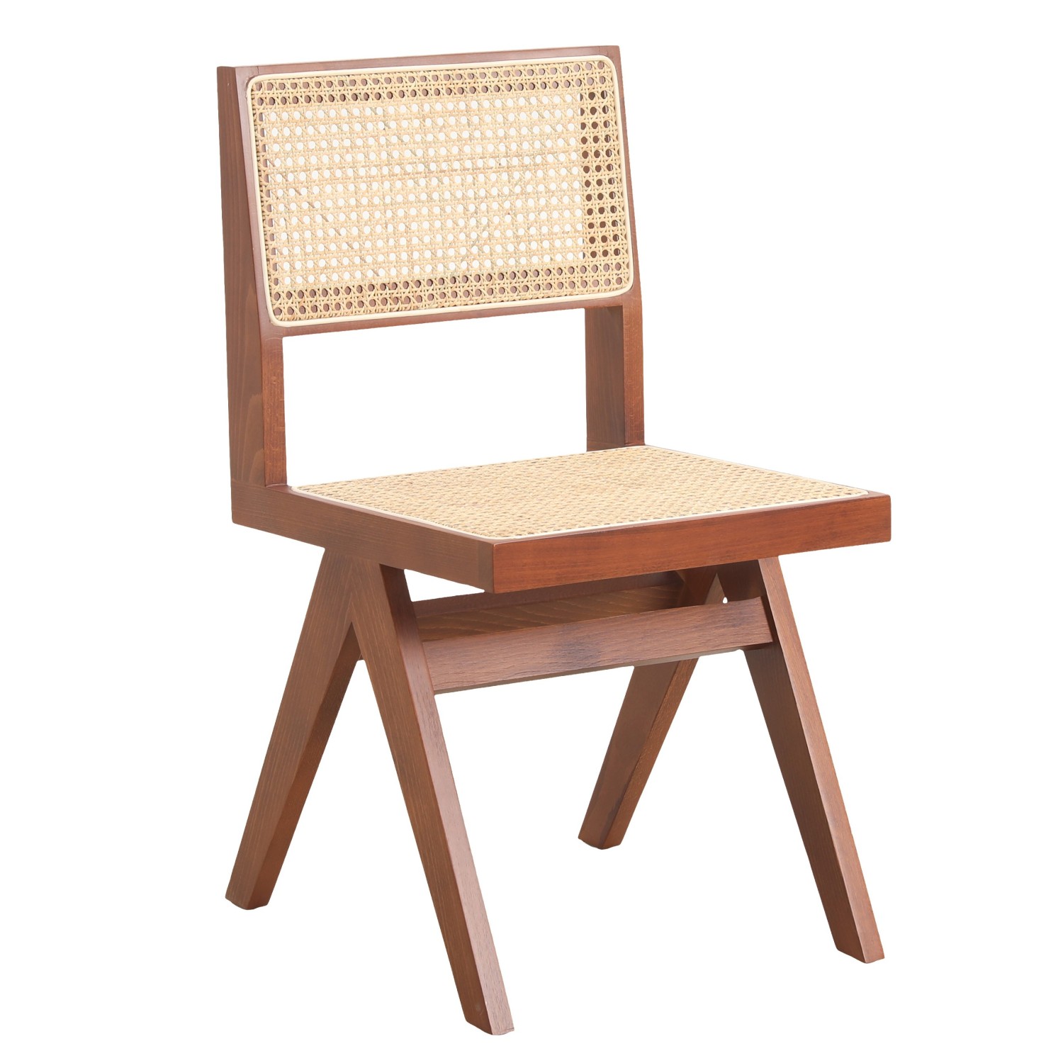 Réplique de la chaise Chandigarh du designer Pierre Jeanneret 