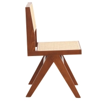 Replica Chandigarh-stoel van ontwerper Pierre Jeanneret 