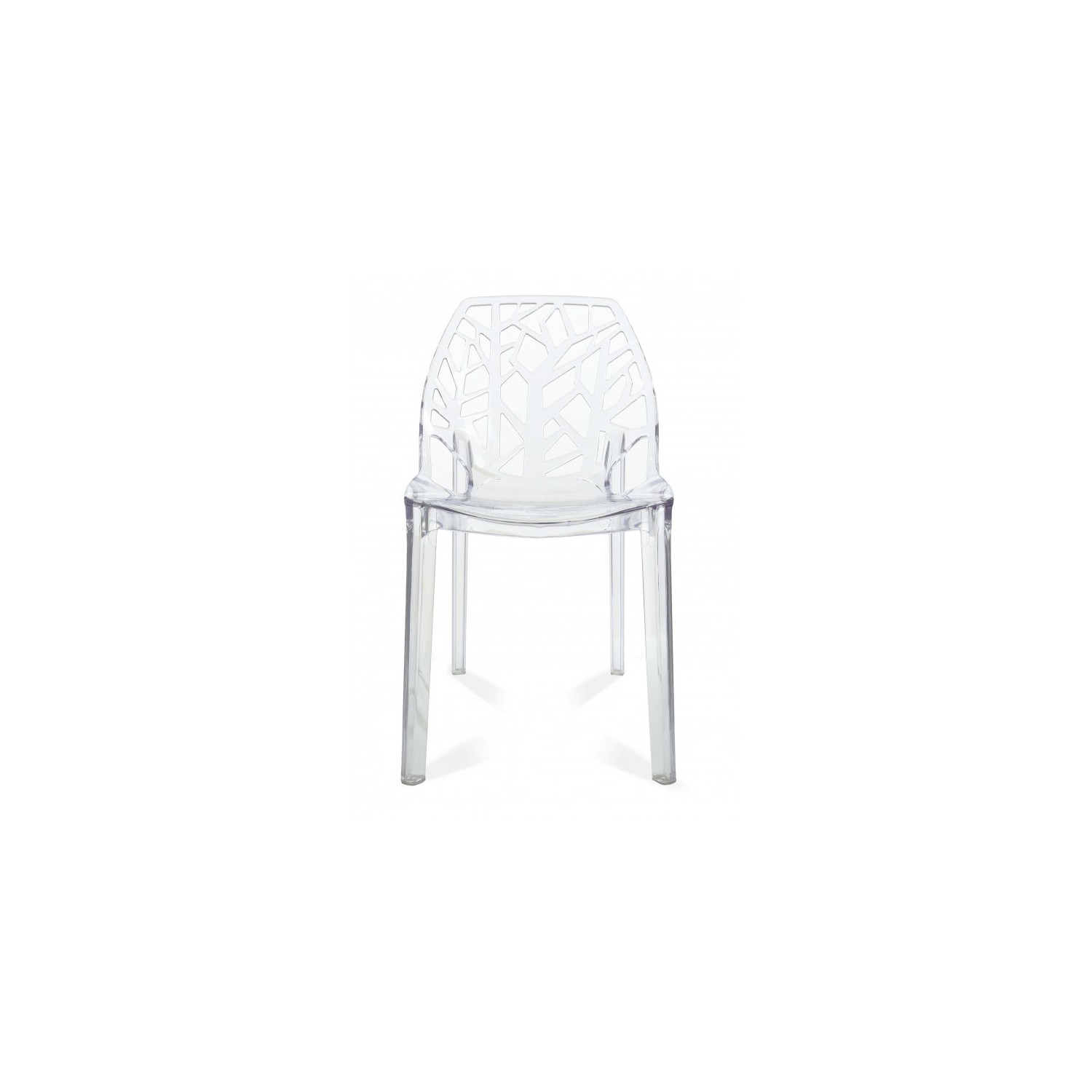 PACK 4 TRANSPARENTE VEGTAL-STÜHLE