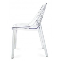 PACK 4 CHAISES VEGTALES TRANSPARENTES