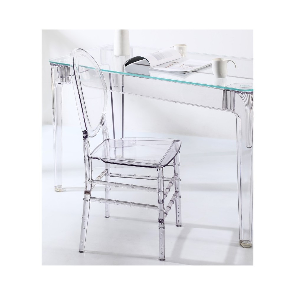 PACK 4 SEDIE ISABELLE GHOST