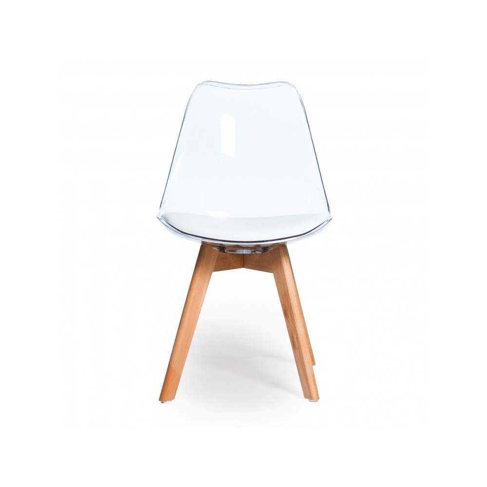 PACK 4 SEDIE VERONA TRASPARENTI