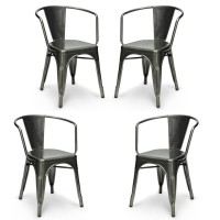 PAKET 4 BISTRO-ARMSTÜHLE