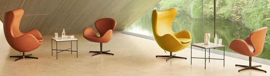 Egg Chair e Swan Chair