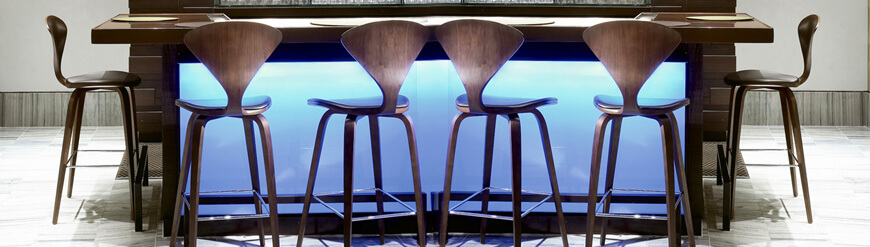 Sgabelli alti in Legno