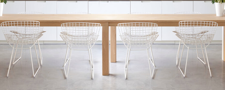 Sedie da giardino in acciaio