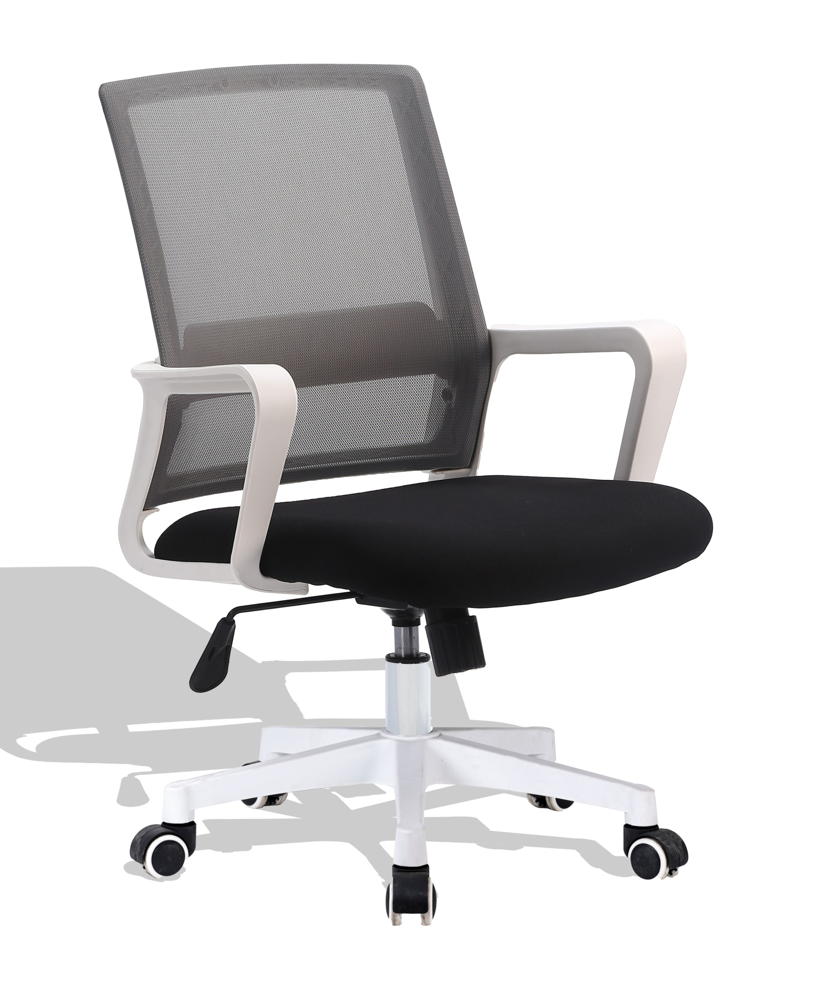 Sedia Da Ufficio Mesh Con Braccioli Neri | Mobilie Design